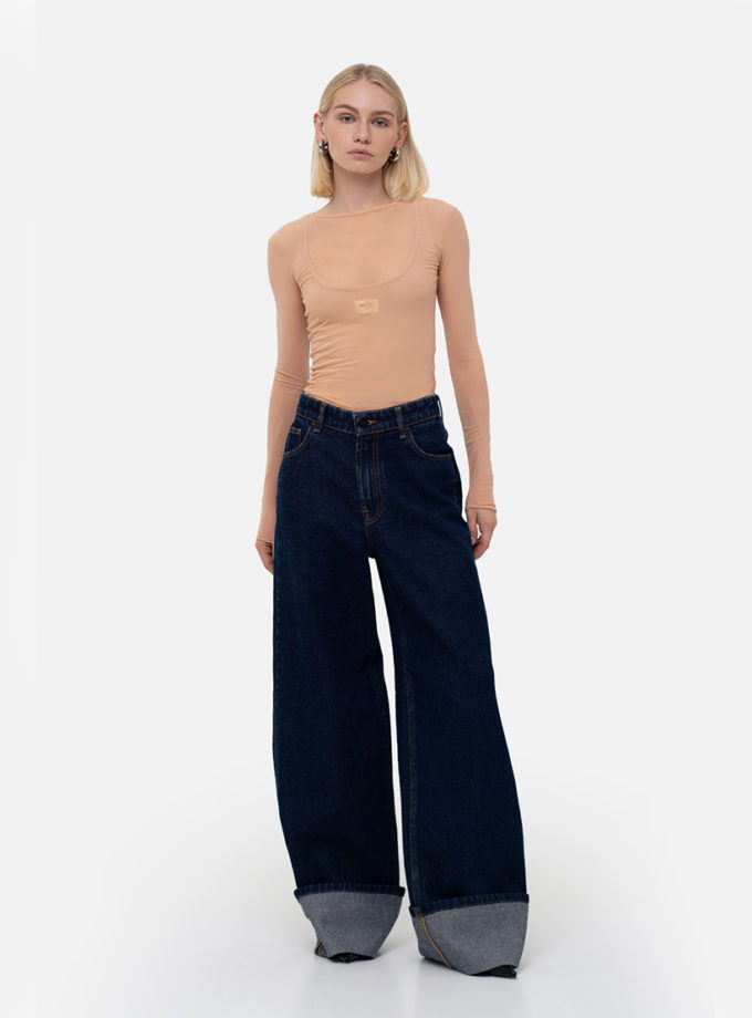 Джинси з підворотами MTCH_sp25-roll-up-jeans, фото 1 - в интернет магазине KAPSULA