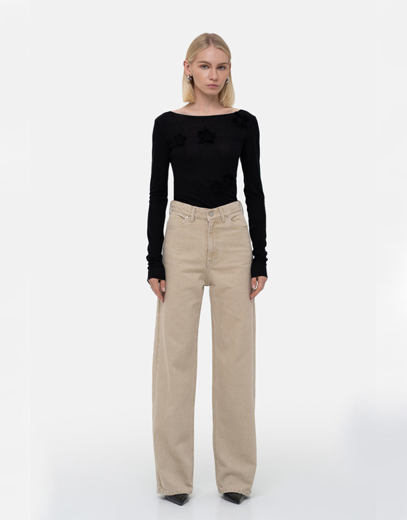 Джинси беггі MTCH_sp25-jns-baggy-beige, фото 1 - в интернет магазине KAPSULA