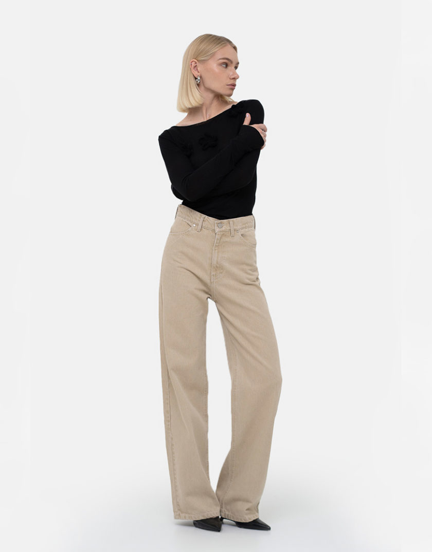 Джинси беггі MTCH_sp25-jns-baggy-beige, фото 1 - в интернет магазине KAPSULA