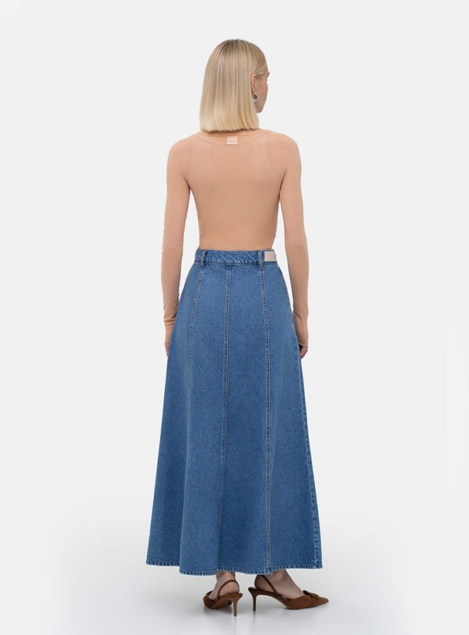 Спідниця гаде MTCH_sp25-gode-skirt-blue, фото 1 - в интернет магазине KAPSULA