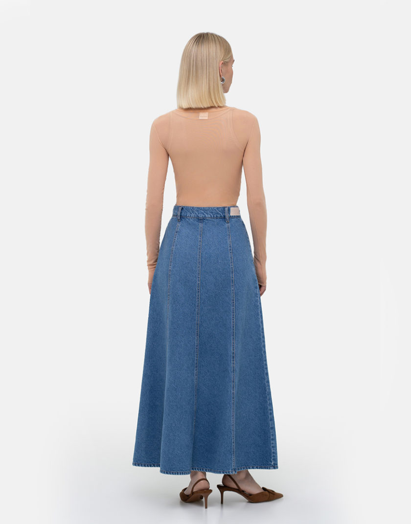 Спідниця гаде MTCH_sp25-gode-skirt-blue, фото 1 - в интернет магазине KAPSULA