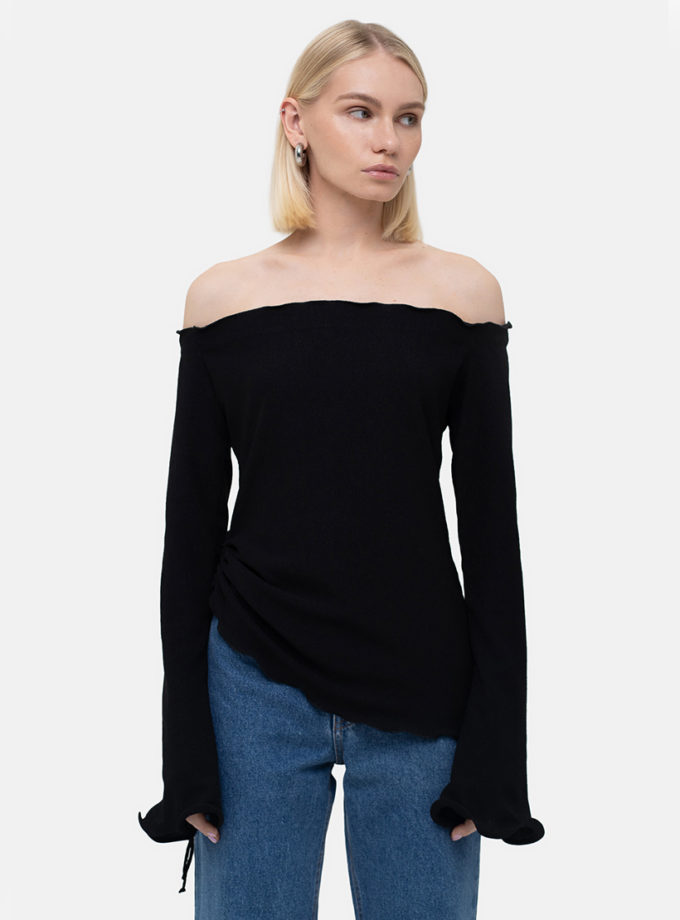 Лонг жатка MTCH_sp25-crinkle-blouse, фото 1 - в интернет магазине KAPSULA