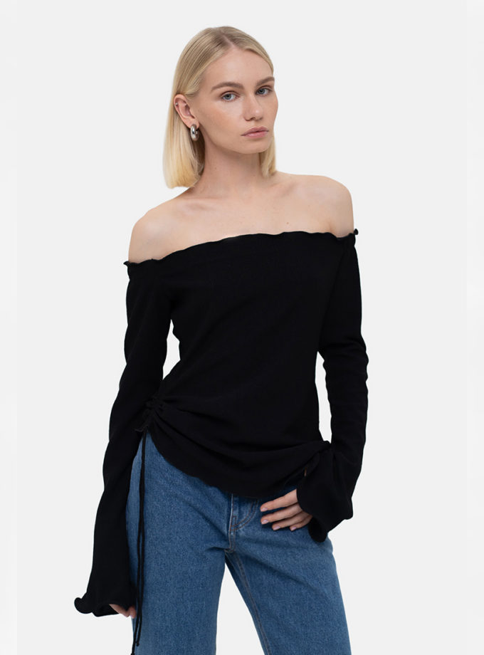 Лонг жатка MTCH_sp25-crinkle-blouse, фото 1 - в интернет магазине KAPSULA
