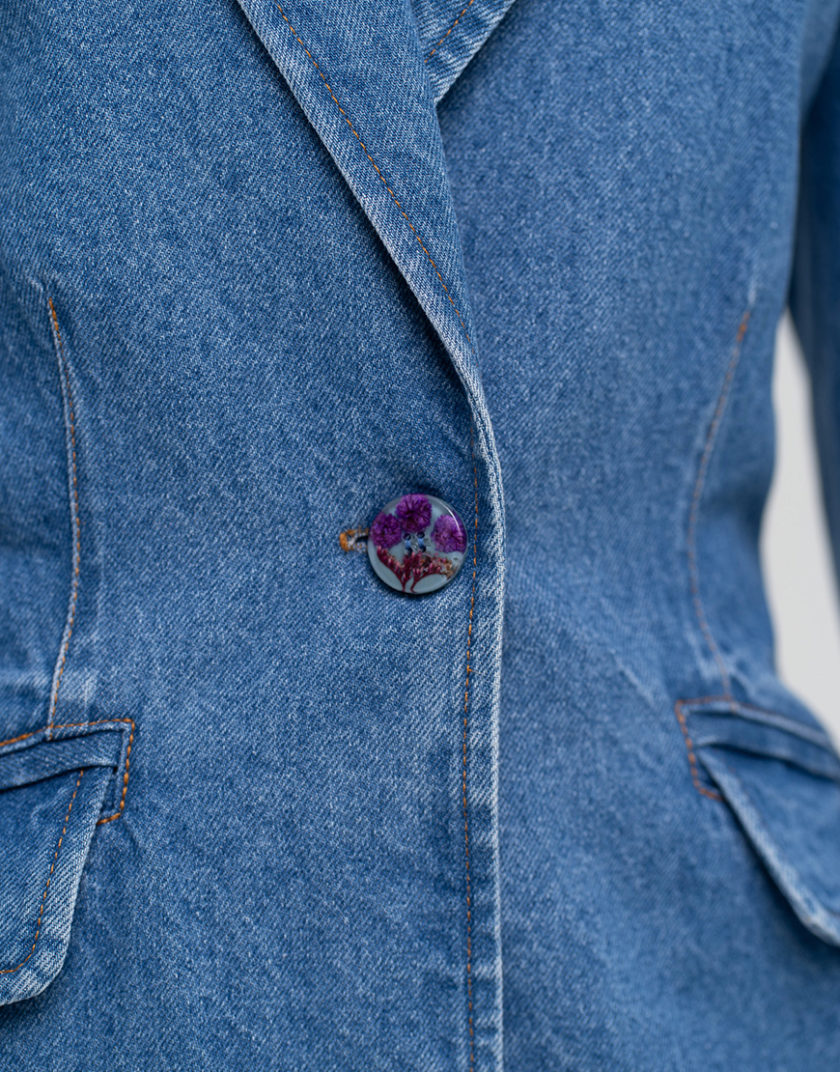 Піджак приталений MTCH_sp25-siluet-jacket-blue, фото 1 - в интернет магазине KAPSULA