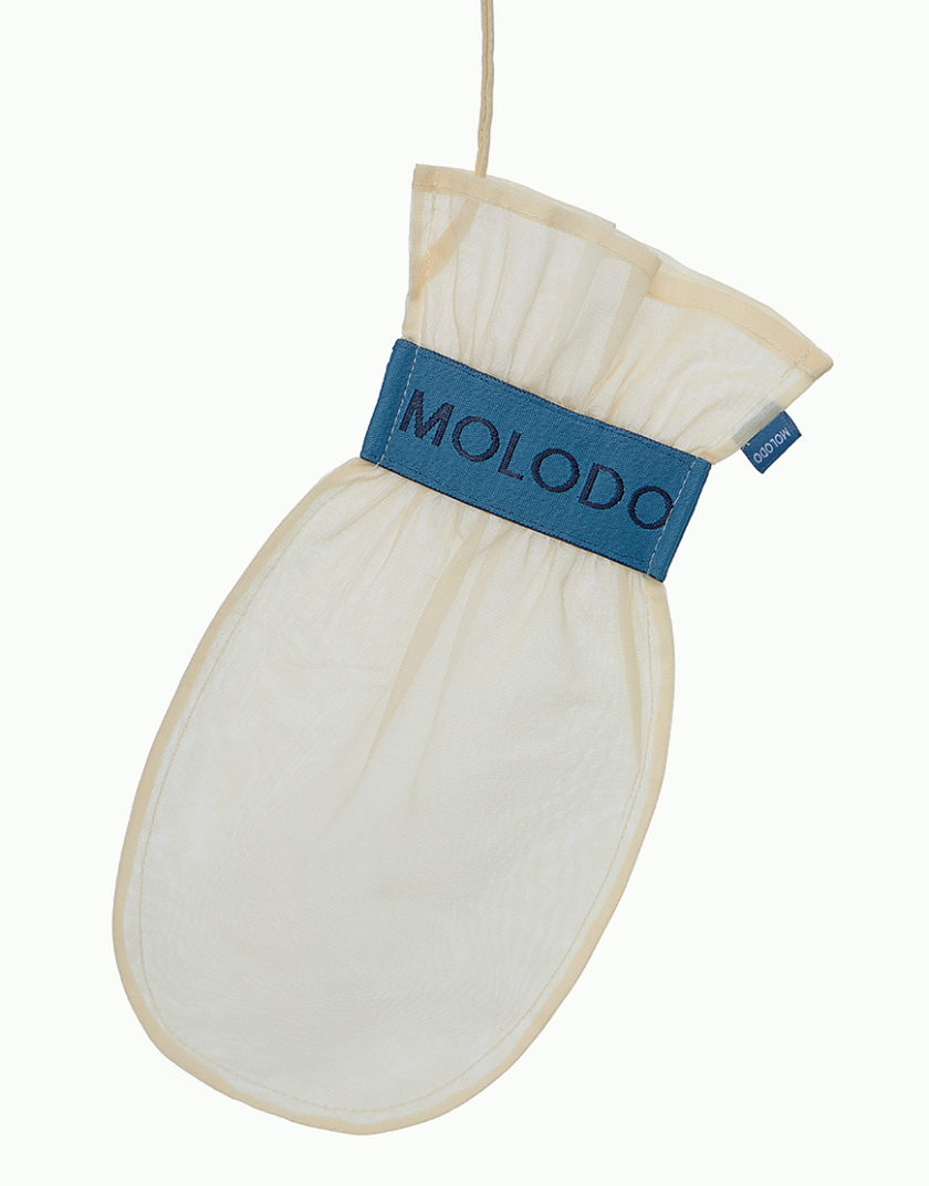 Рукавичка для пілінгу Raw Silk MLD_gloves, фото 1 - в интернет магазине KAPSULA