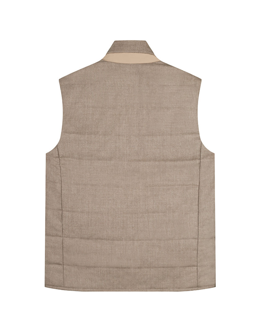 Жилет двосторонній з вовни та кашеміру CHLT_Bern_Gilet_jacket_ Black-1, фото 1 - в интернет магазине KAPSULA
