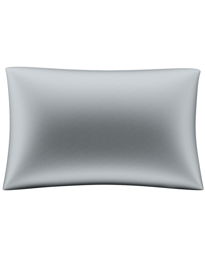 Наволочка з 100% шовку Mulberry сіра MLD_pillowcase_5, фото 1 - в интернет магазине KAPSULA