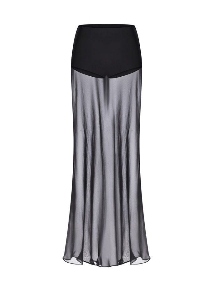 Чорна спідниця Afterdark NERSES (NRSS_22/23/24)