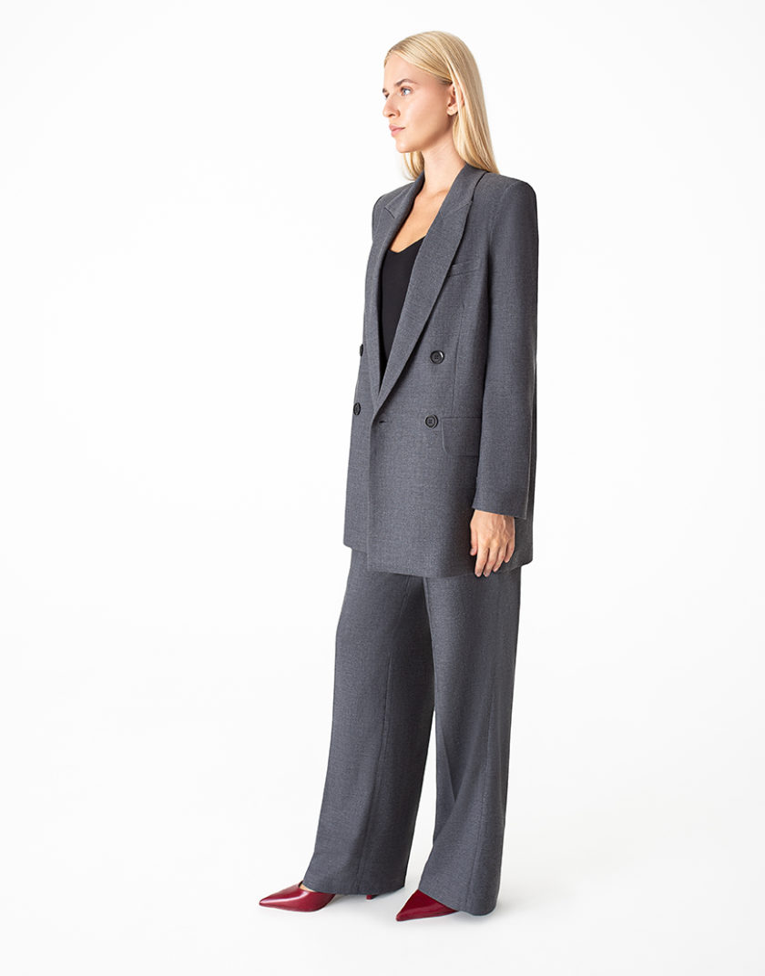 Oversize піджак сірий MGN_1810GR, фото 1 - в интернет магазине KAPSULA