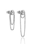 Сережки 3-в-1 Урбе у покритті білим родієм ORX_earrings_urbe_gp-1, фото 1 - в интернет магазине KAPSULA