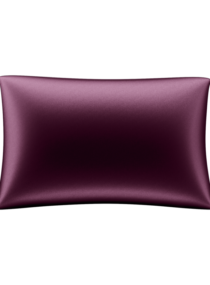 Наволочка з 100% шовку Mulberry сливова MLD_pillowcase_8, фото 1 - в интернет магазине KAPSULA