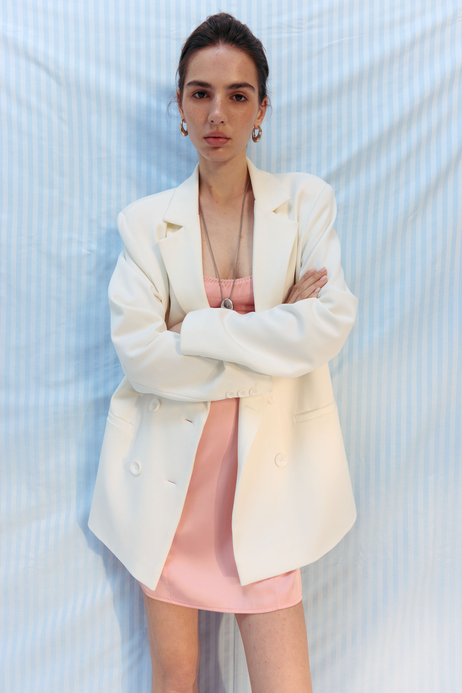 Сукня міні приталена з сатину рожева TLA_00003148, фото 1 Сукня міні приталена з сатину рожева TLA_00003148, фото 1 - в интернет магазине KAPSULA