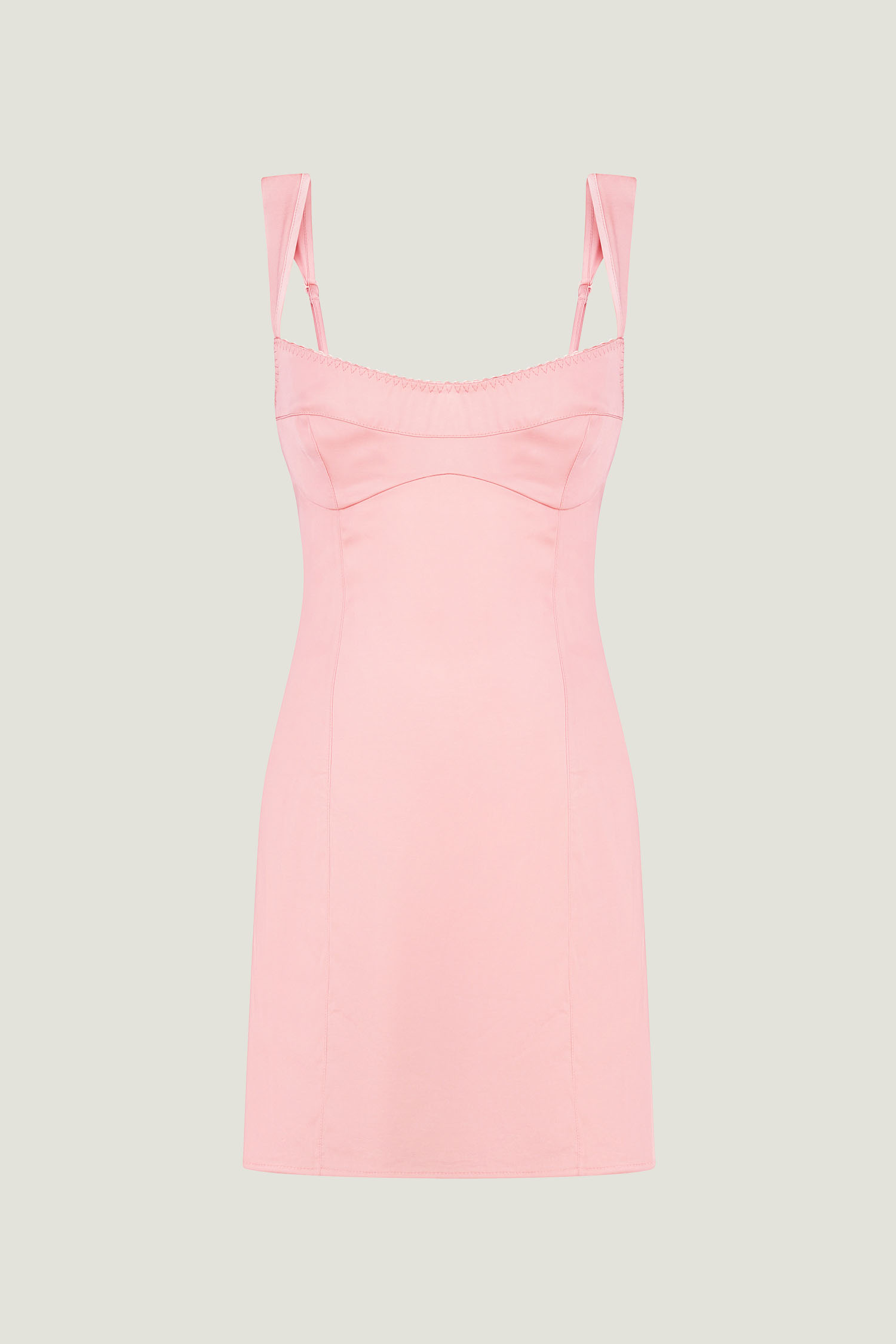 Сукня міні приталена з сатину рожева TLA_00003148, фото 1 Сукня міні приталена з сатину рожева TLA_00003148, фото 1 - в интернет магазине KAPSULA