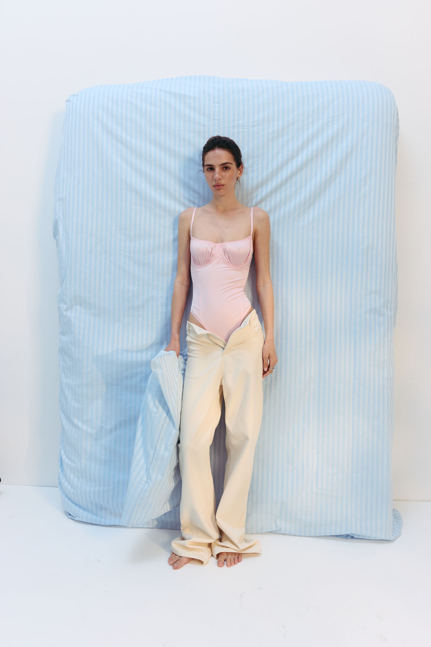 Боді з сатину рожеве TLA_00003149, фото 1 Боді з сатину рожеве TLA_00003149, фото 1 - в интернет магазине KAPSULA