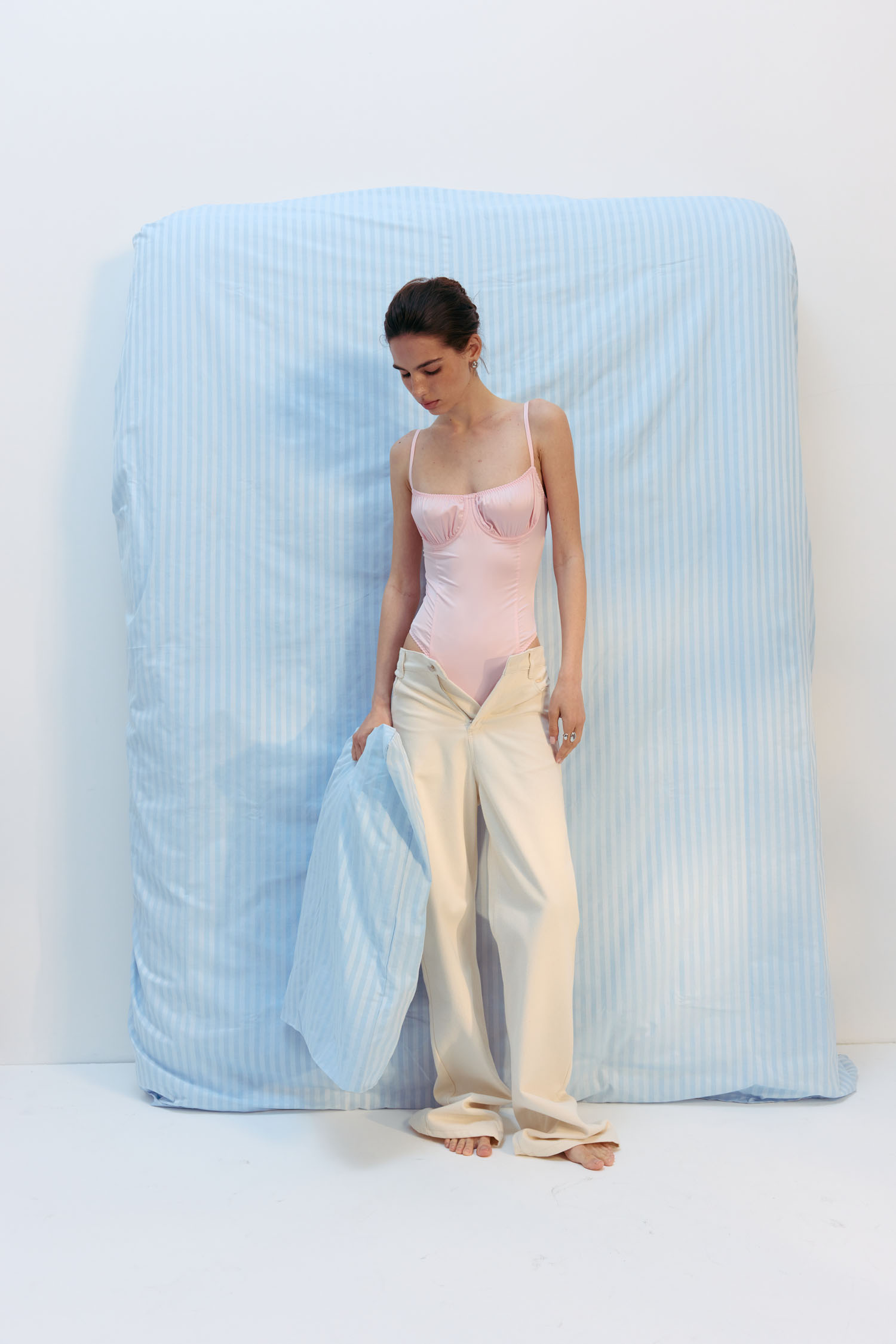 Боді з сатину рожеве TLA_00003149, фото 1 Боді з сатину рожеве TLA_00003149, фото 1 - в интернет магазине KAPSULA