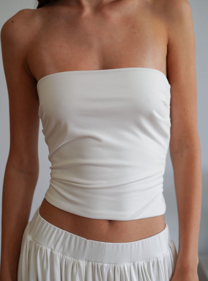 Топ-бандо подовжений молочний TLA_00003397, фото 1 Топ-бандо подовжений молочний TLA_00003397, фото 1 - в интернет магазине KAPSULA