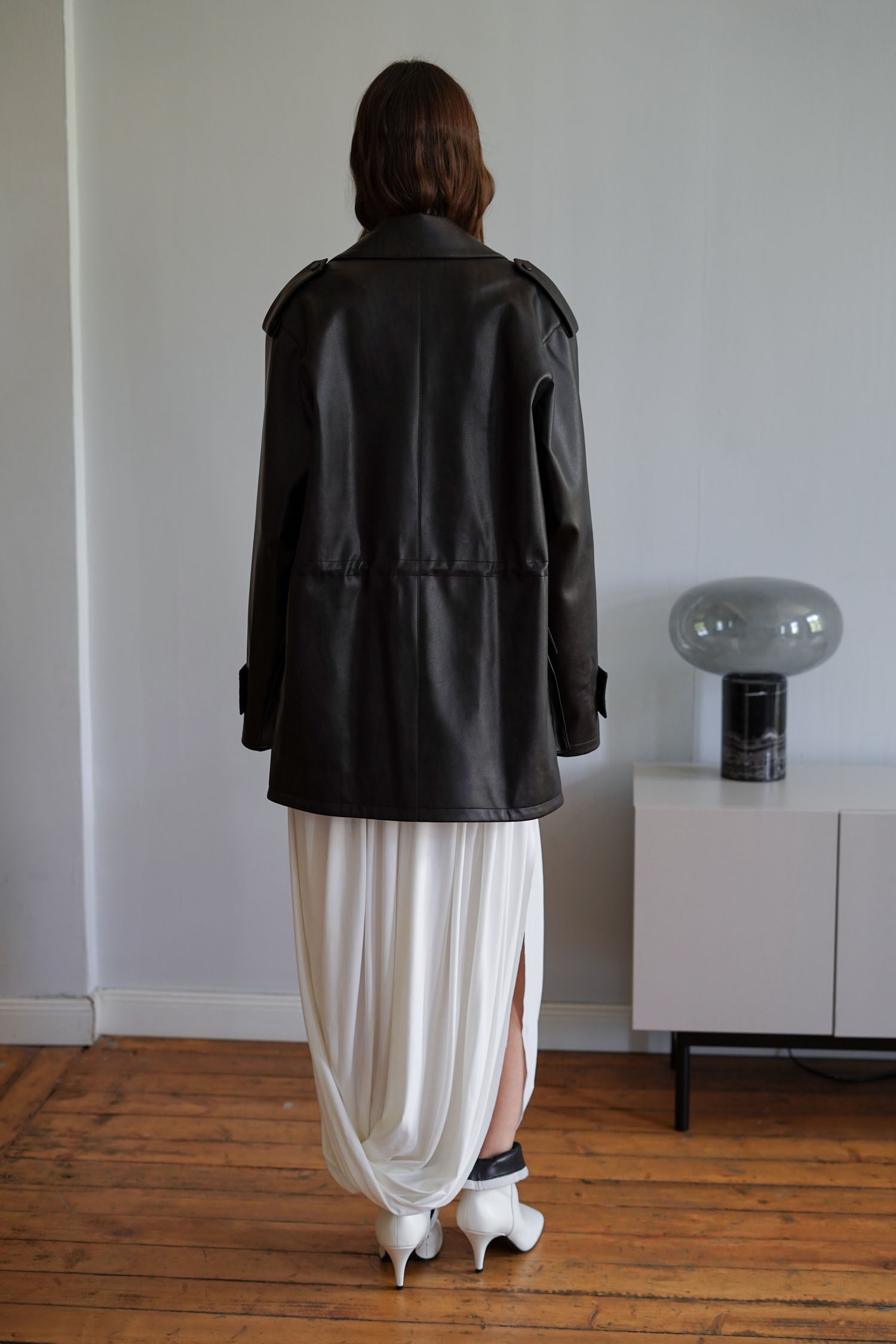 Куртка з еко-шкіри utility blazer чорна TLA_00003421, фото 1 Куртка з еко-шкіри utility blazer чорна TLA_00003421, фото 1 - в интернет магазине KAPSULA