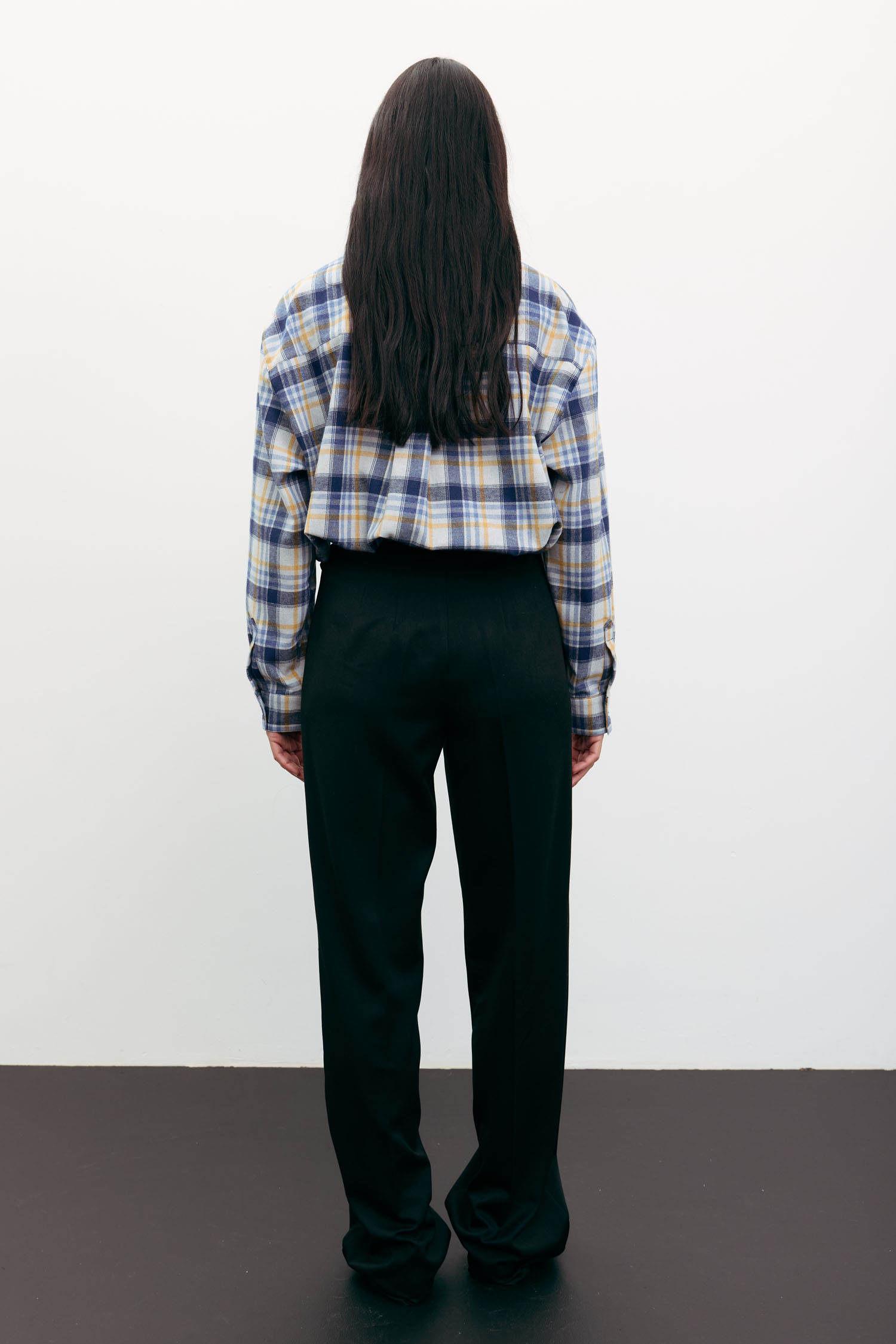 Брюки палаццо з декоративним клапаном чорні Modena TLE_00003457, фото 1 Брюки палаццо з декоративним клапаном чорні Modena TLE_00003457, фото 1 - в интернет магазине KAPSULA