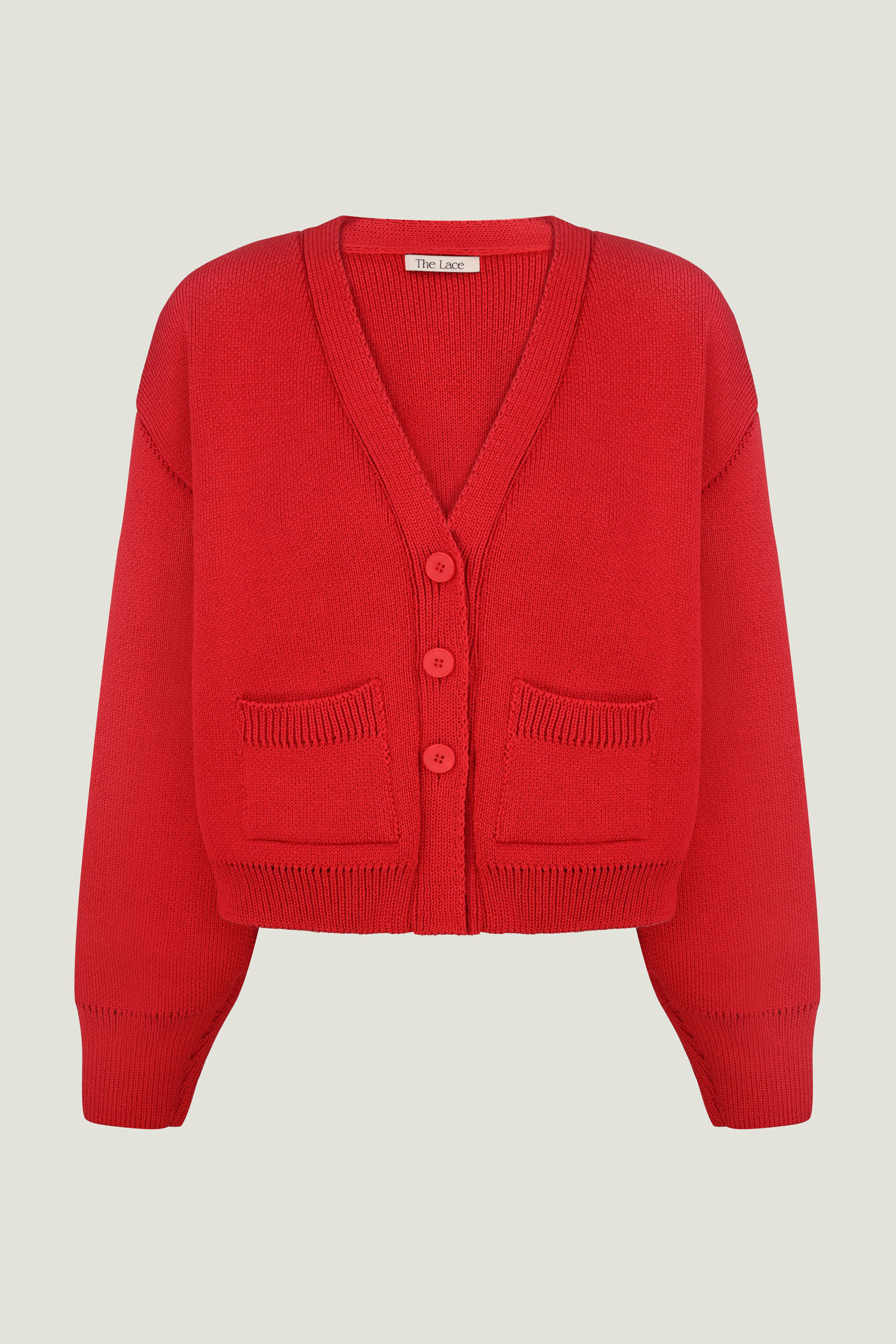 Кардиган трикотажний з кишенями червоний TLA_00003497, фото 1 Кардиган трикотажний з кишенями червоний TLA_00003497, фото 1 - в интернет магазине KAPSULA