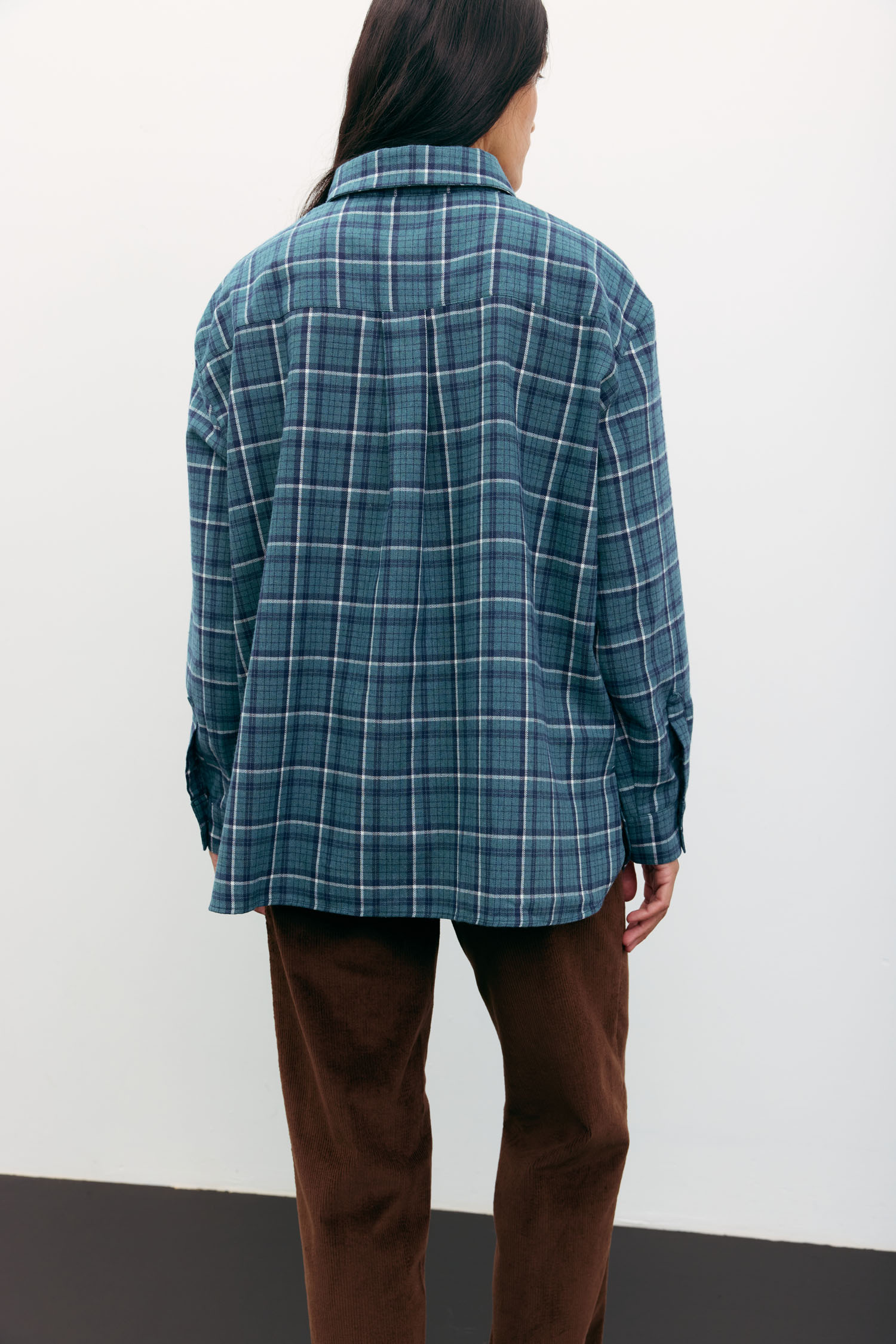 Сорочка в клітинку з декоративною кишенею зелена TLA_00003515, фото 1 Сорочка в клітинку з декоративною кишенею зелена TLA_00003515, фото 1 - в интернет магазине KAPSULA