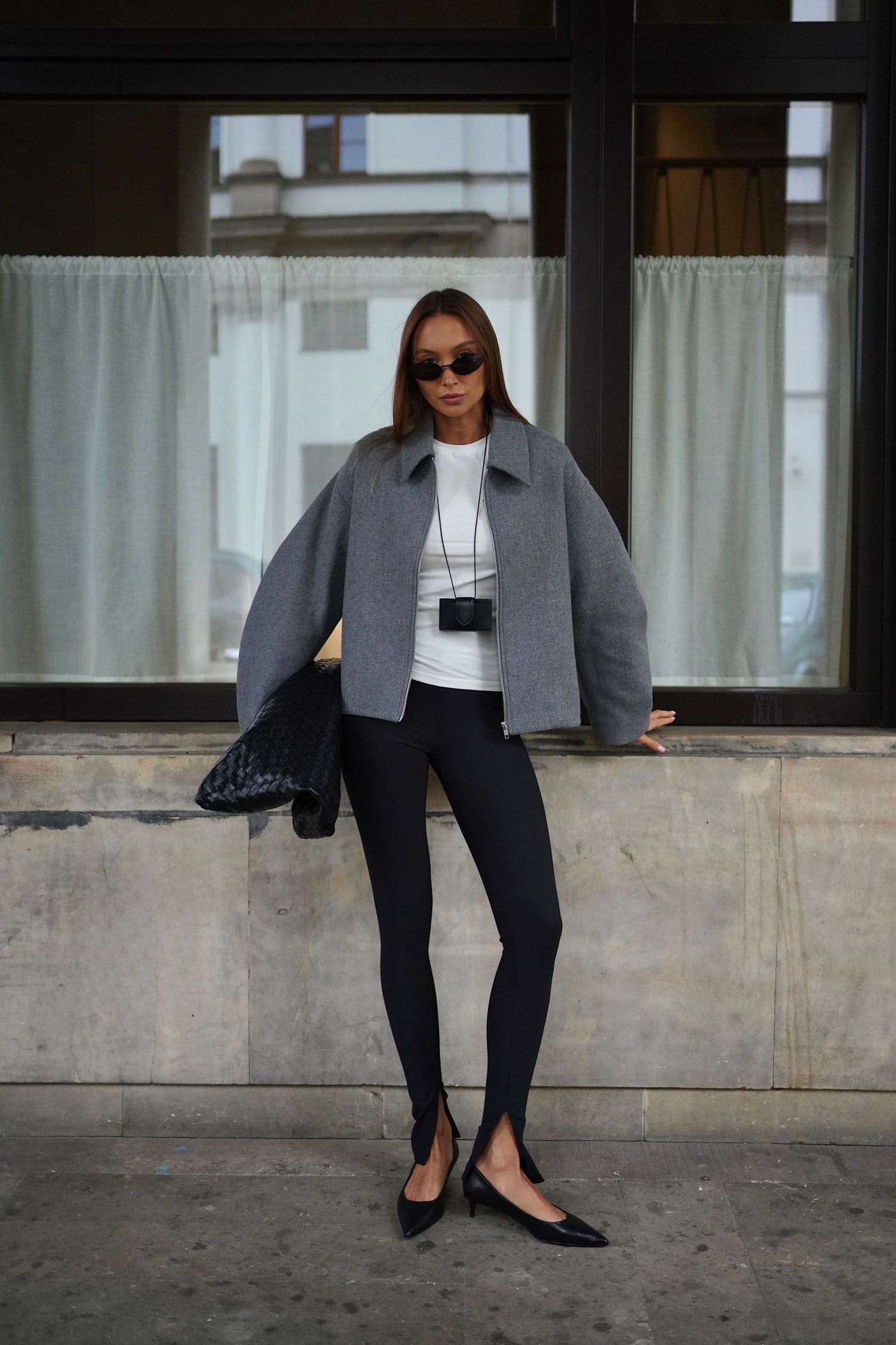 Бомбер вовняний сірий TLA_00003529, фото 1 Бомбер вовняний сірий TLA_00003529, фото 1 - в интернет магазине KAPSULA