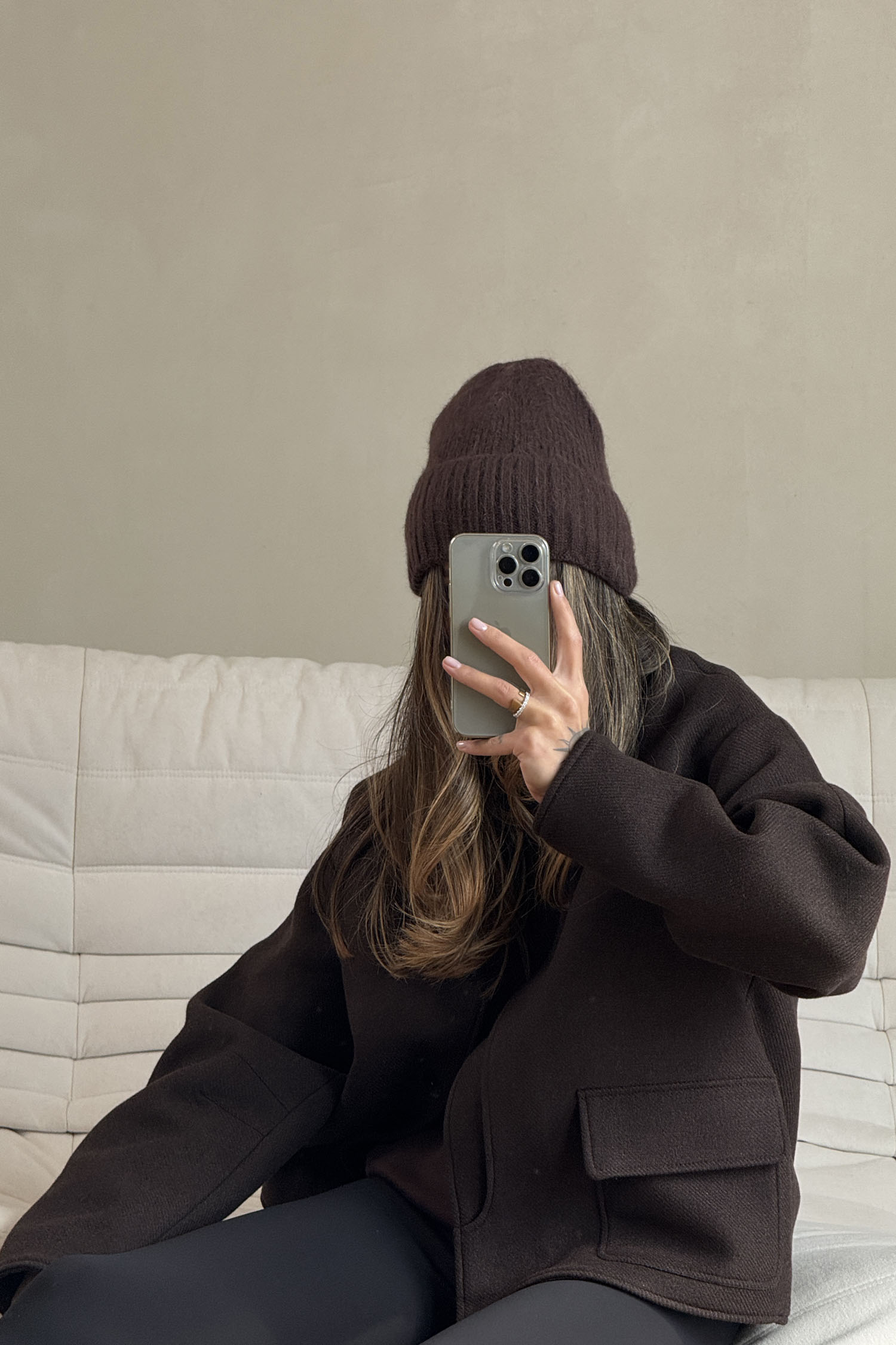 Шапка ангорова шоколадна TLA_00003551, фото 1 Шапка ангорова шоколадна TLA_00003551, фото 1 - в интернет магазине KAPSULA