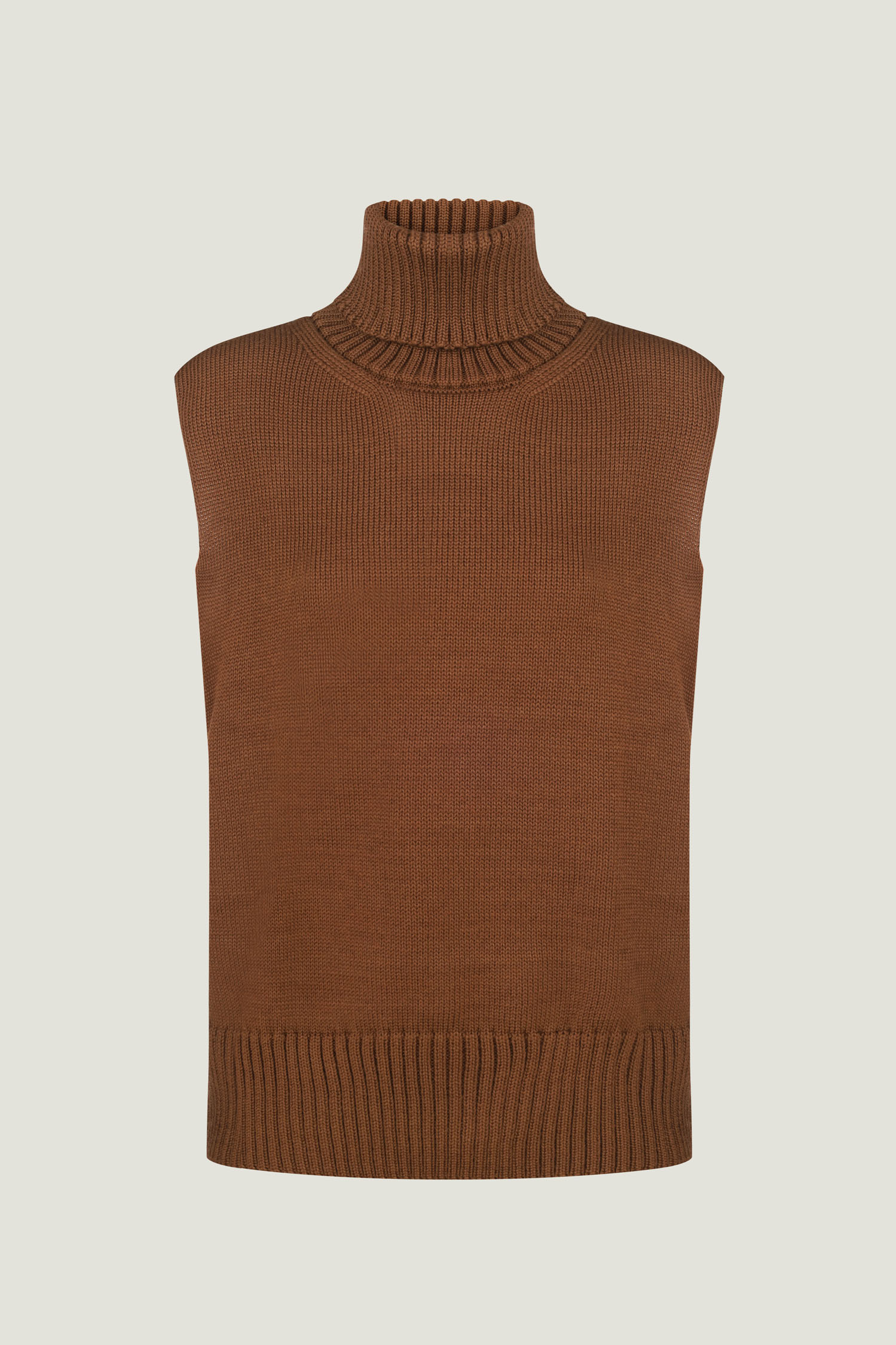 Жилет з напіввовни шоколадний TLA_00003555, фото 1 Жилет з напіввовни шоколадний TLA_00003555, фото 1 - в интернет магазине KAPSULA