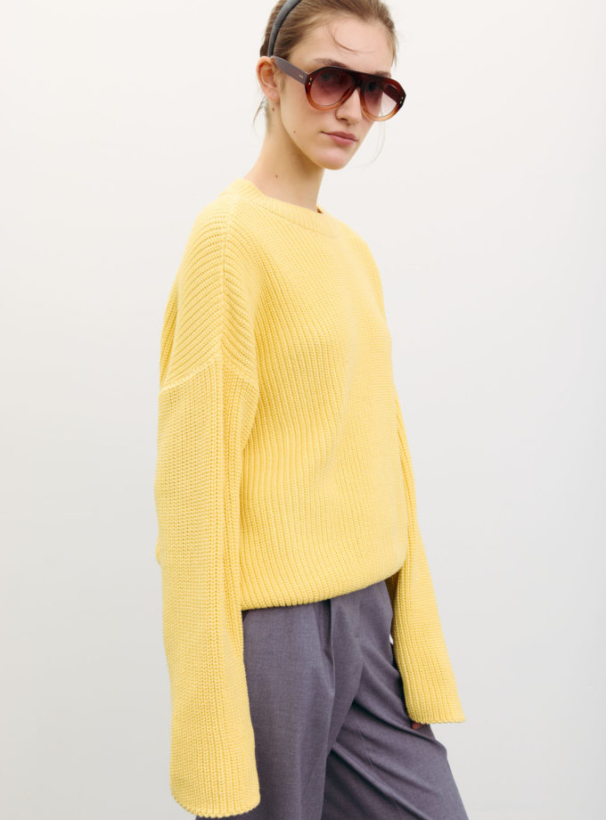 Светр оверсайз лимонний TLA_00003563, фото 1 Светр оверсайз лимонний TLA_00003563, фото 1 - в интернет магазине KAPSULA