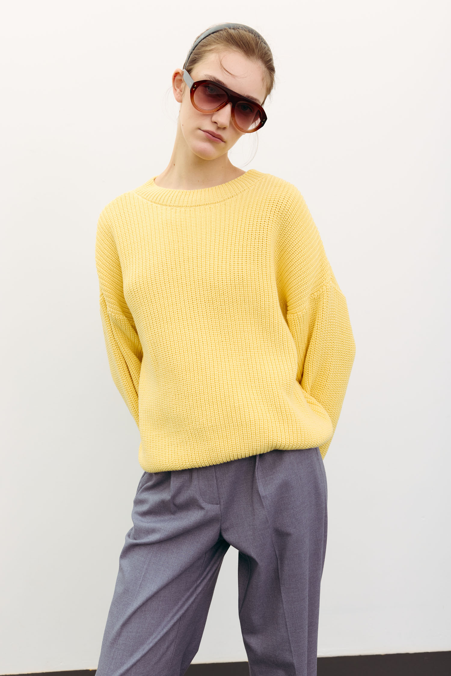 Светр оверсайз лимонний TLA_00003563, фото 1 Светр оверсайз лимонний TLA_00003563, фото 1 - в интернет магазине KAPSULA