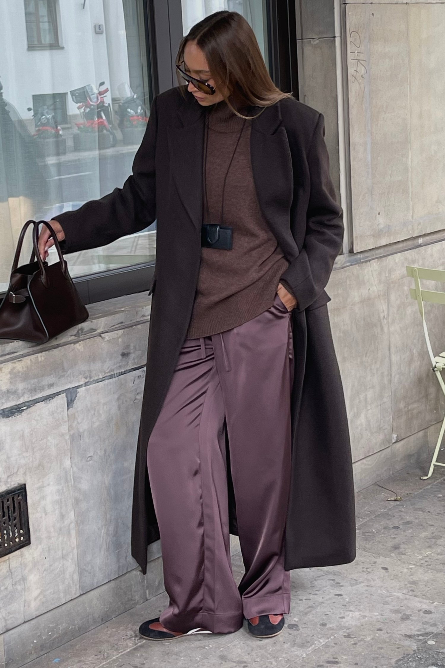 Светр із вовни ягня з горловиною шоколадний TLA_00003587, фото 1 Светр із вовни ягня з горловиною шоколадний TLA_00003587, фото 1 - в интернет магазине KAPSULA