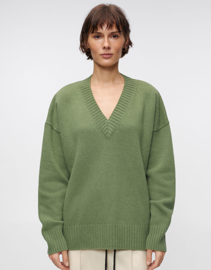 Светр Fall Fern Green IM_FLL/FRN/GRN/SWTR, фото 1 - в интернет магазине KAPSULA