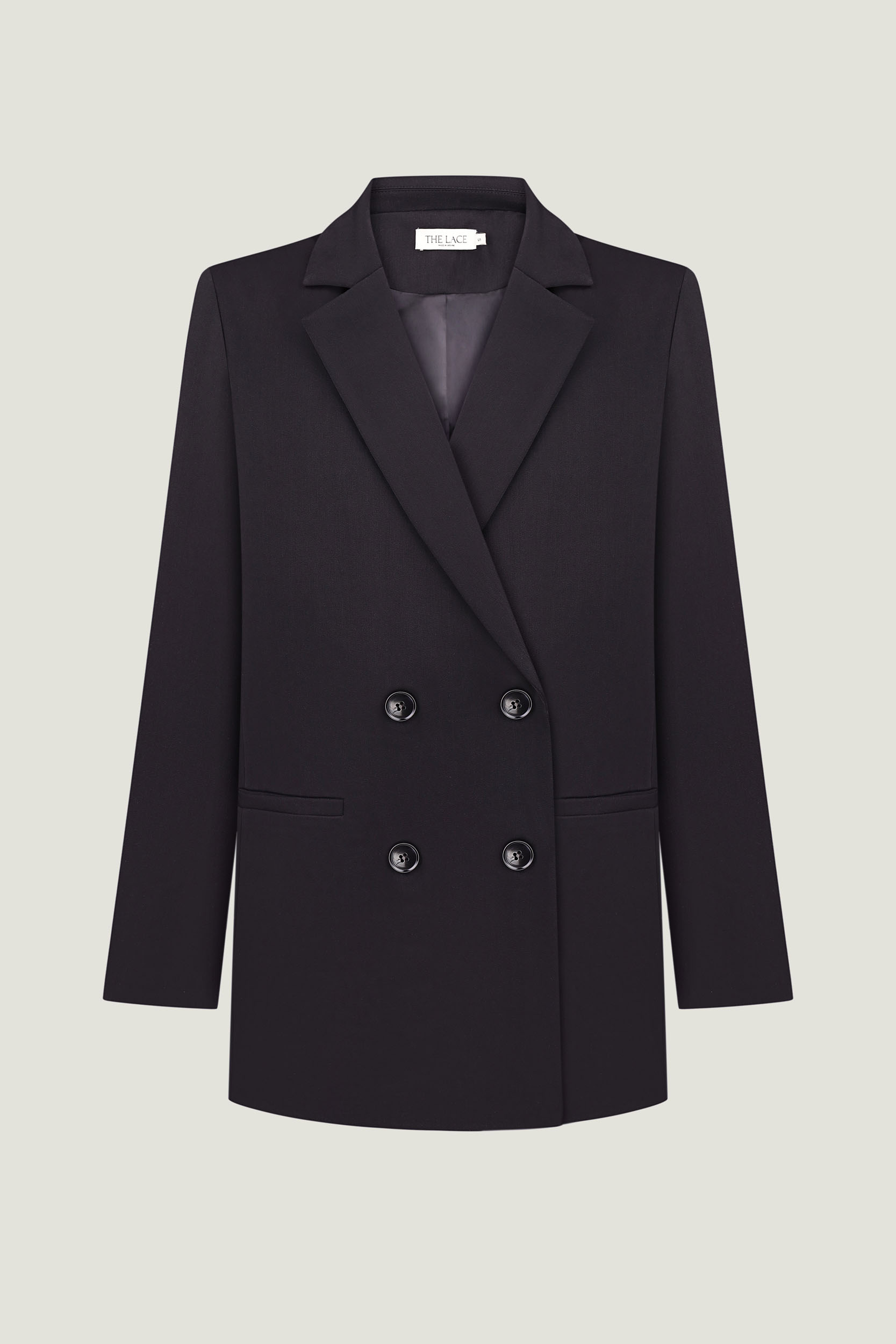 Жакет оверсайз чорний Modena TLA_0063000, фото 1 Жакет оверсайз чорний Modena TLA_0063000, фото 1 - в интернет магазине KAPSULA