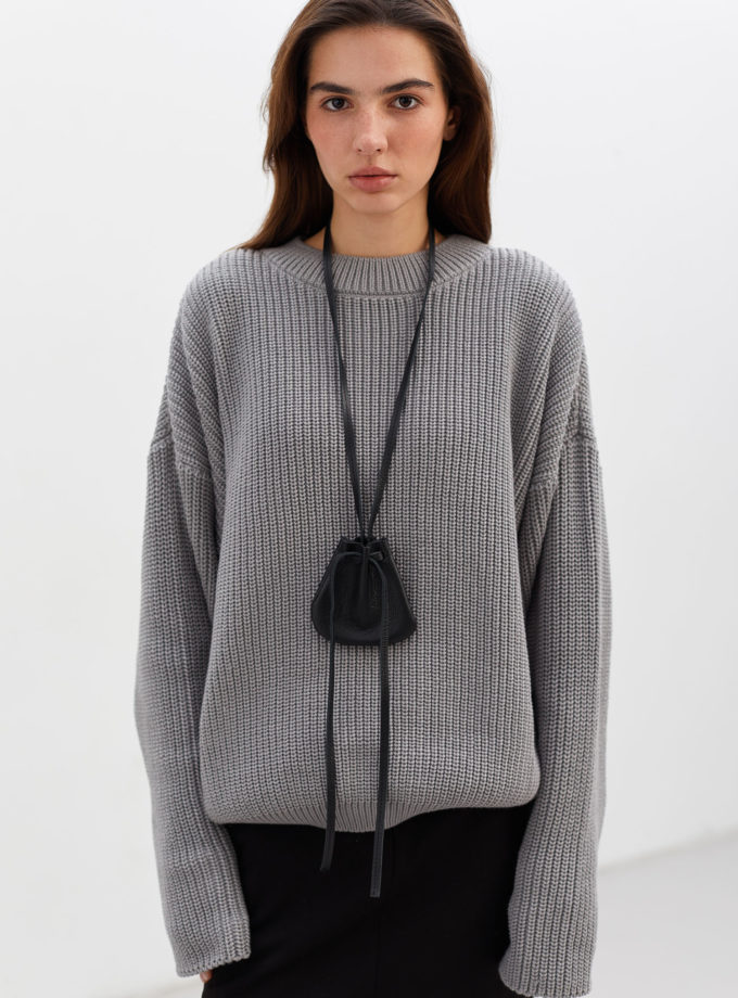 Светр оверсайз сірий TLA_0067739, фото 1 Светр оверсайз сірий TLA_0067739, фото 1 - в интернет магазине KAPSULA