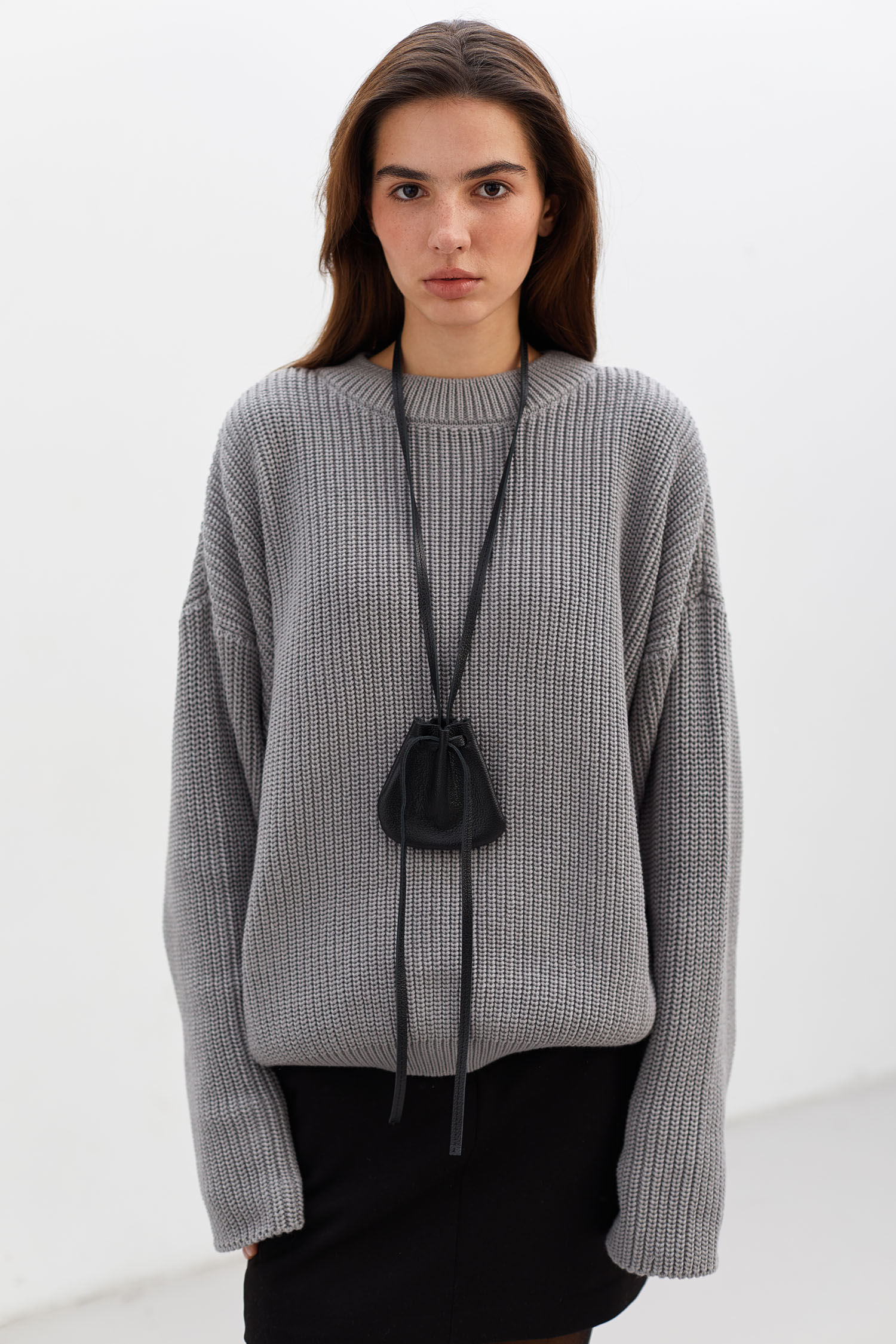 Светр оверсайз сірий TLA_0067739, фото 1 Светр оверсайз сірий TLA_0067739, фото 1 - в интернет магазине KAPSULA