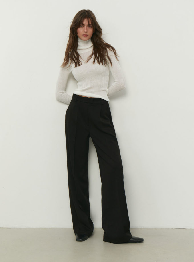 Брюки палаццо чорні Modena TLA_0067750, фото 1 Брюки палаццо чорні Modena TLA_0067750, фото 1 - в интернет магазине KAPSULA