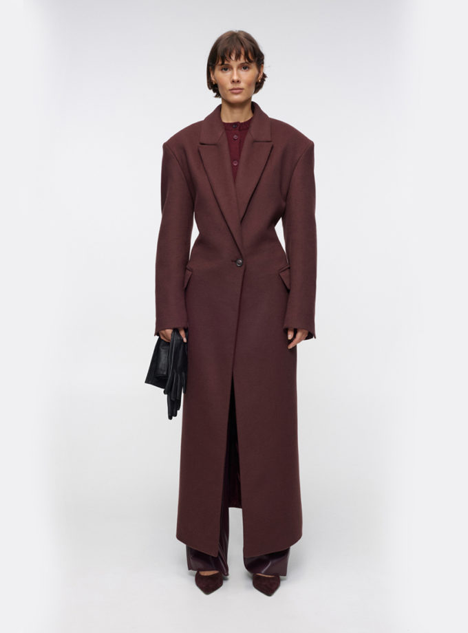 Пальто Autumn Berry Maxi IM_SATMN/BRR/MX/CT, фото 1 - в интернет магазине KAPSULA