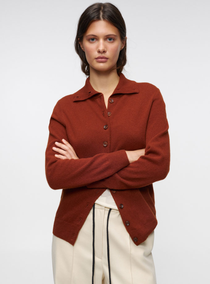 Светр Fall Terracotta IM_FLL/TRRCTT/SWTR, фото 1 - в интернет магазине KAPSULA