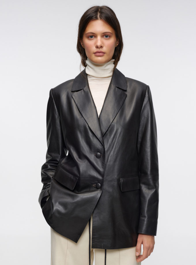 Жакет Autumn Night Leather IM_ATMN/NGHT/LTHR/JCKT, фото 1 - в интернет магазине KAPSULA