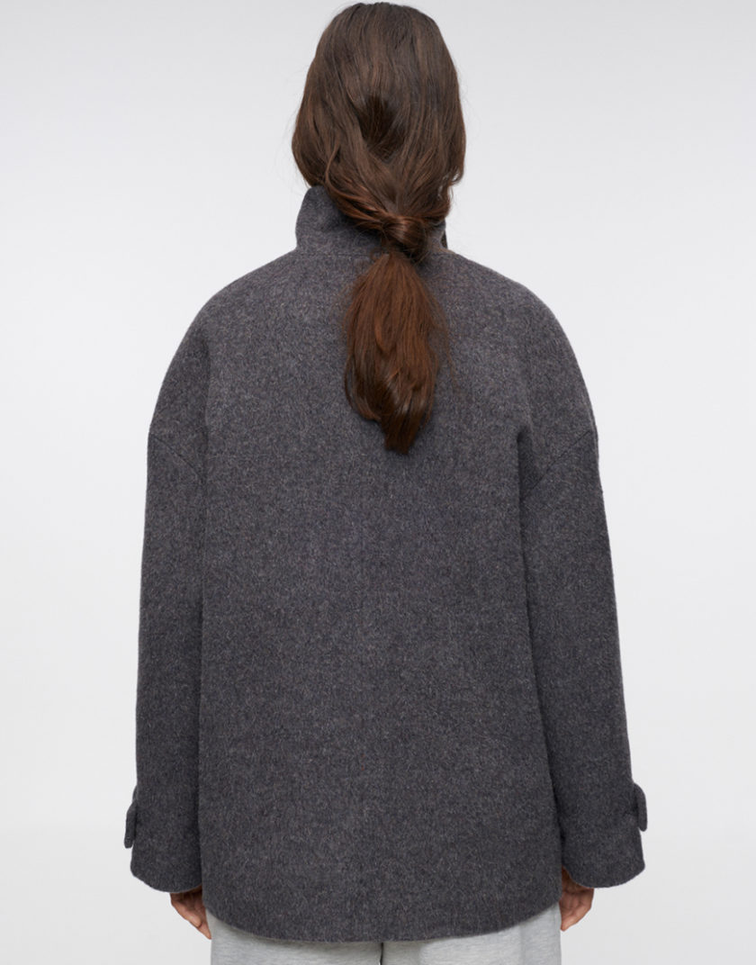 Пальто Misty Morning Stand Collar IM_MST/MRNNG/STND/CLLR/CT, фото 1 - в интернет магазине KAPSULA