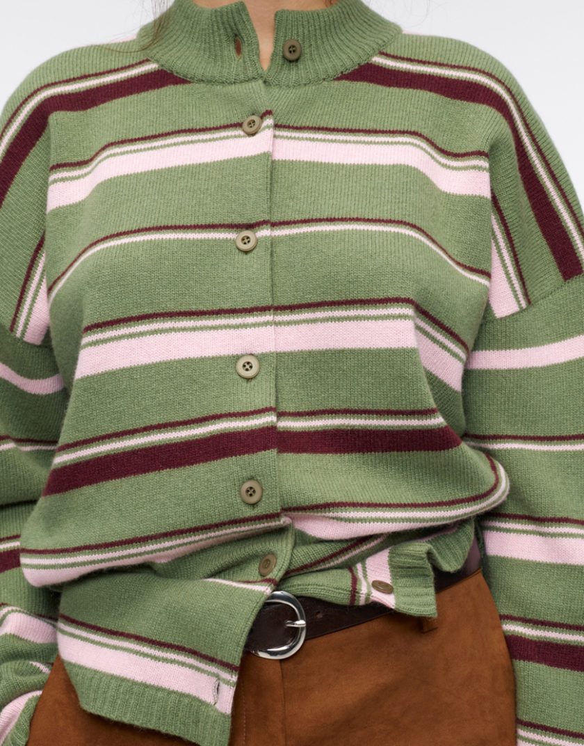 Светр Fall Foliage Striped IM_FLL/FLG/STRPD/SWTR, фото 1 - в интернет магазине KAPSULA