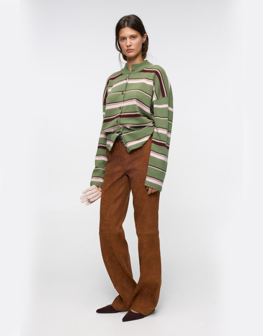 Брюки Cognac Suede IM_CGNC/SD/TRSRS, фото 1 - в интернет магазине KAPSULA