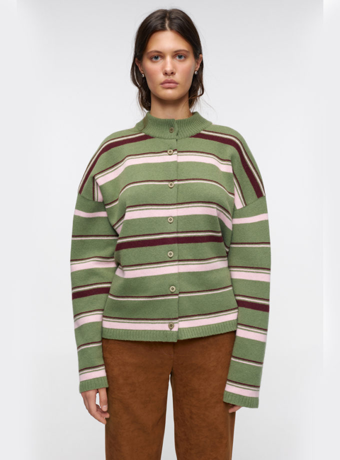 Светр Fall Foliage Striped IM_FLL/FLG/STRPD/SWTR, фото 1 - в интернет магазине KAPSULA