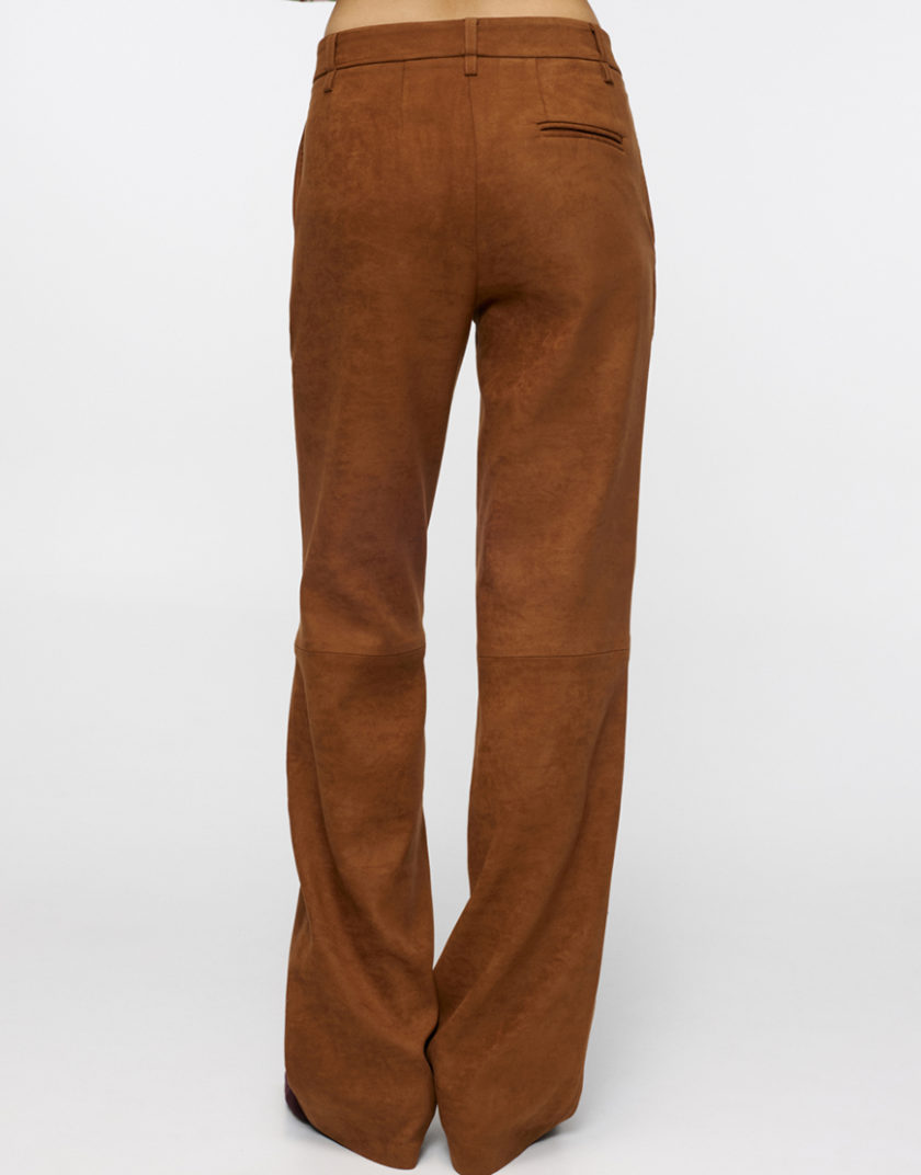 Брюки Cognac Suede IM_CGNC/SD/TRSRS, фото 1 - в интернет магазине KAPSULA