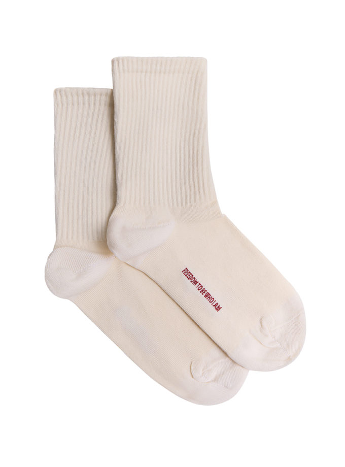 Шкарпетки October Garden Ivory Cotton IM_OCTBR/GRDN/IVR/CTTN/SCKS, фото 1 - в интернет магазине KAPSULA