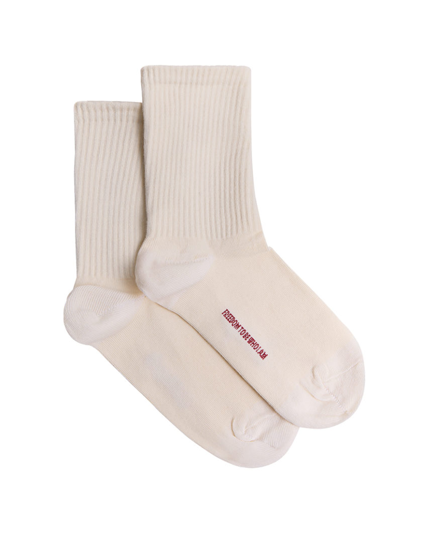 Шкарпетки October Garden Ivory Cotton IM_OCTBR/GRDN/IVR/CTTN/SCKS, фото 1 - в интернет магазине KAPSULA