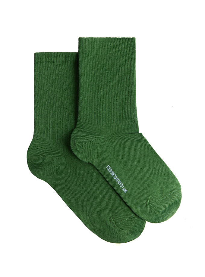 Шкарпетки October Garden Green Cotton SE_OCTBR/GRDN/GRN/CTTN/SCKS, фото 1 - в интернет магазине KAPSULA