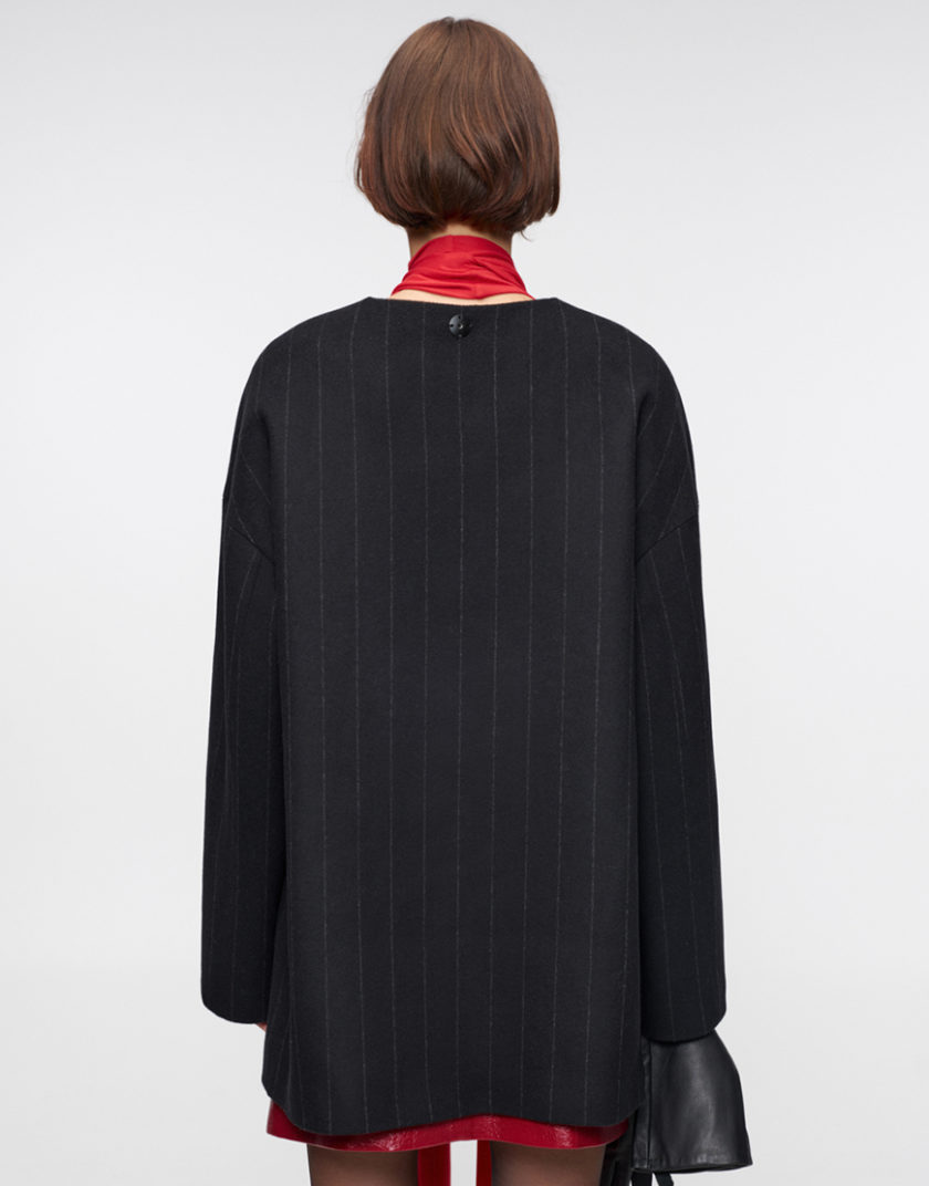 Пальто Eclipse Striped Cashmere IM_ECLPS/STRPD/CSHMR/CT, фото 1 - в интернет магазине KAPSULA