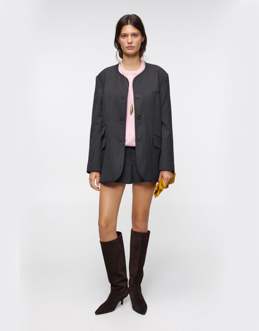 Блейзер Autumn Noir Pinstripe IM_ATMN/NR/PNSTRP/BLZR, фото 1 - в интернет магазине KAPSULA