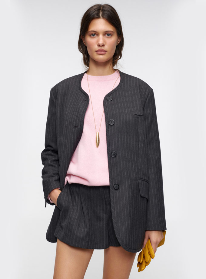 Блейзер Autumn Noir Pinstripe IM_ATMN/NR/PNSTRP/BLZR, фото 1 - в интернет магазине KAPSULA