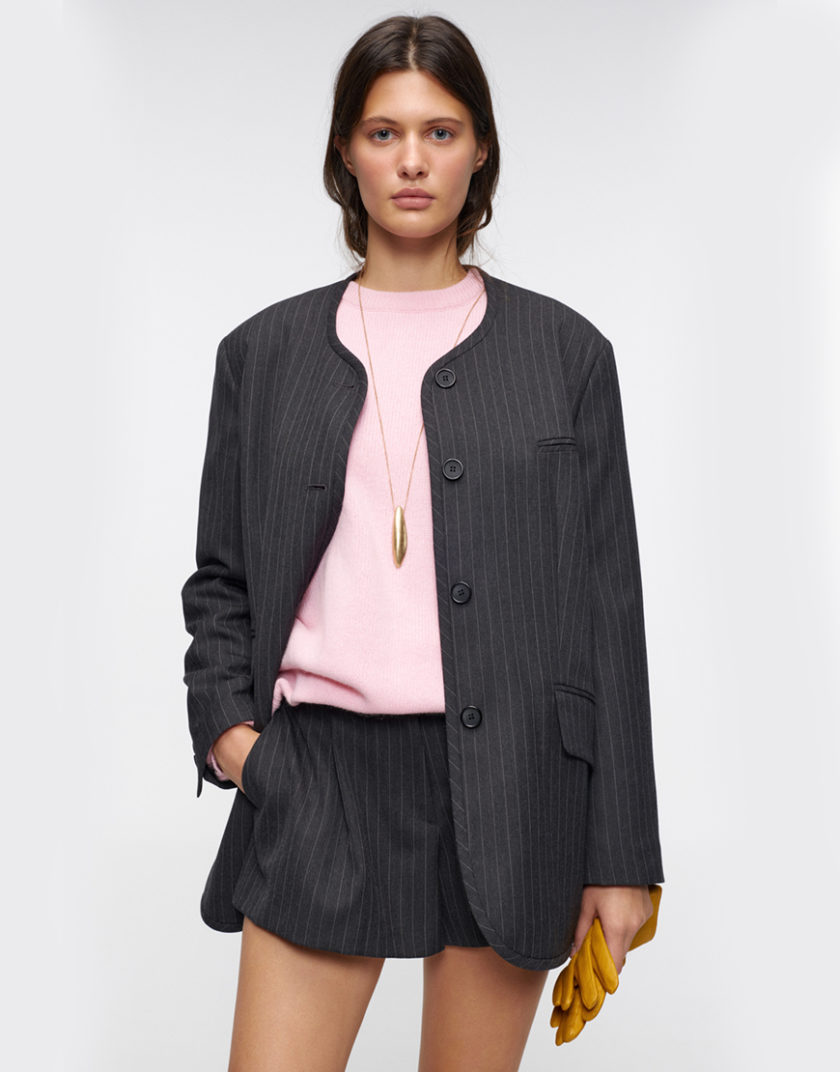 Блейзер Autumn Noir Pinstripe IM_ATMN/NR/PNSTRP/BLZR, фото 1 - в интернет магазине KAPSULA